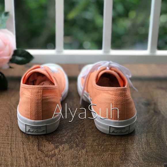 NWT Converse JP Open Textile Orange🍊Fog W AUTHENT - Picture 5 of 8